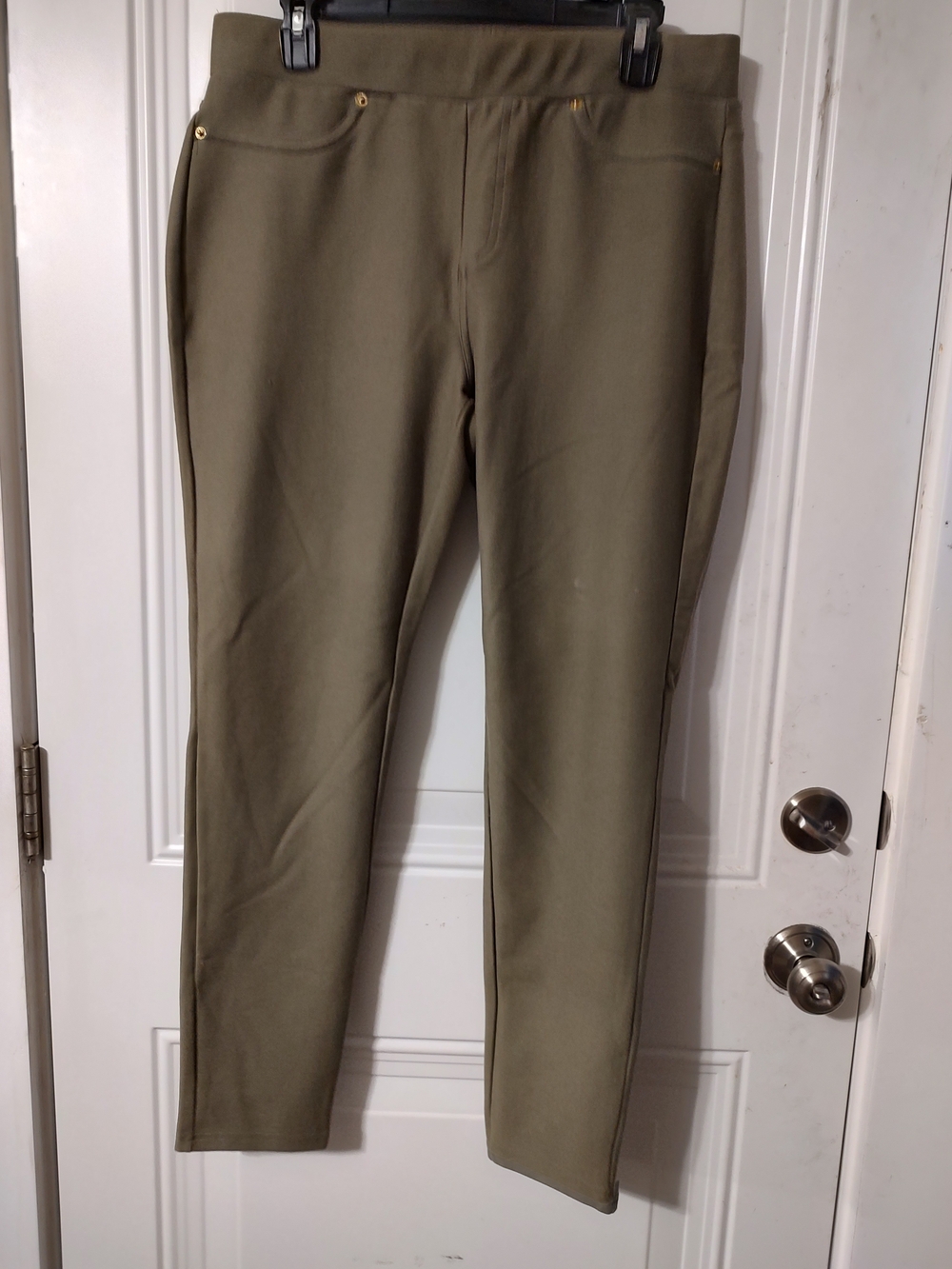 Labor Day Special Michael Kors Olive Green Skinny Jeans